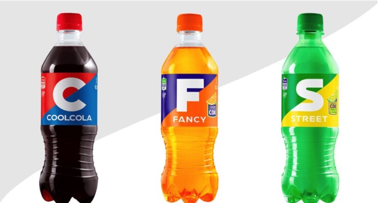 У Росії «Очаково» випустив аналоги Coca-Cola, Fanta та Sprite