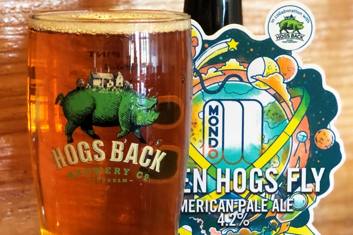 Hogs Back объявляет о первом сотрудничестве с Mondo Brewing