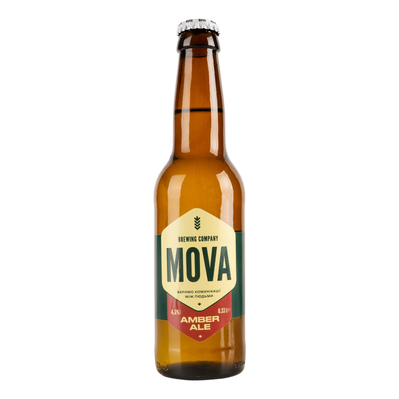 Пиво Amber Ale (Mova)