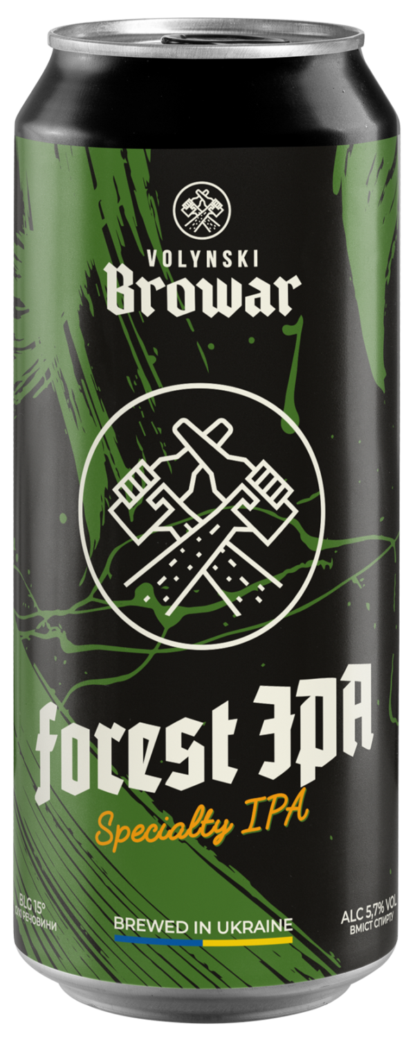 Пиво Forest IPA (Волинський Бровар)