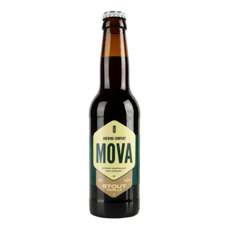 Пиво Stout Vanilla (Mova)