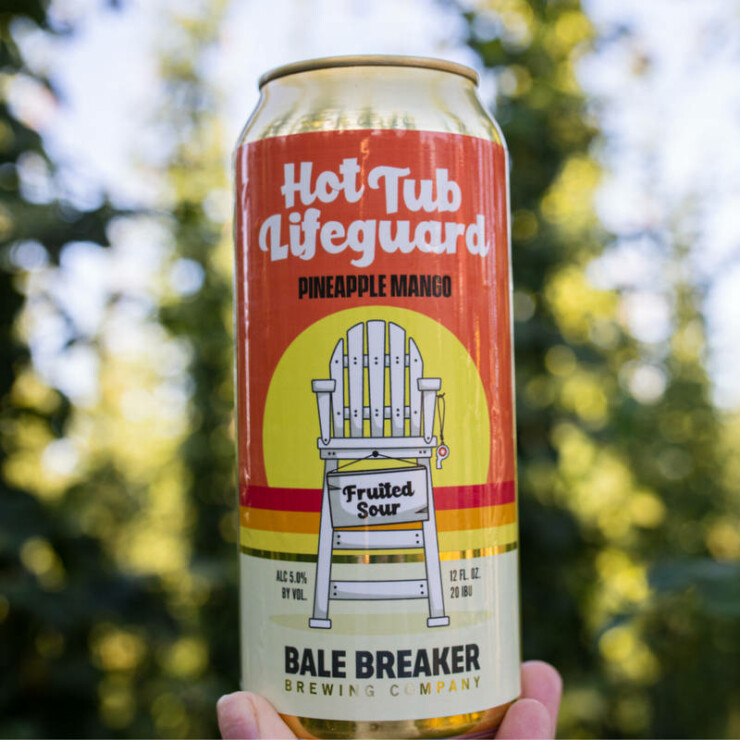 Пивоварня Bale Breaker Brewing випускає пиво Hot Tub Lifeguard Fruited Sour