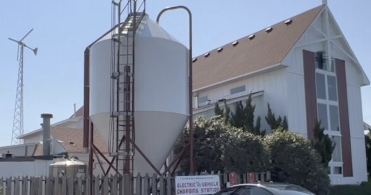 Пивоварня в США використовує вітряну турбіну для виробництва пива